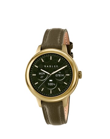 Radley Series 59 AMOLED Leather Strap Smart Watch - Acron