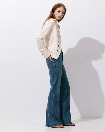 Mango Violeta High Rise Flared Jean