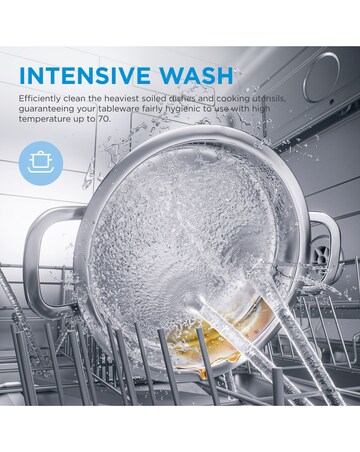 Midea Dishwasher - Silver + Installation