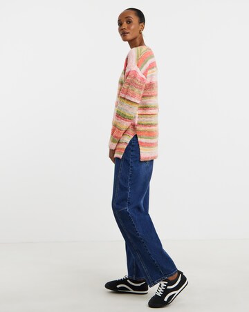 Space Dye V-Neck Tunic