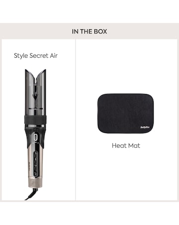 BaByliss Style Secret Air Automatic Rotating Curler and Waver