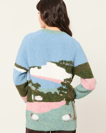 Fatface Landscape Cardigan