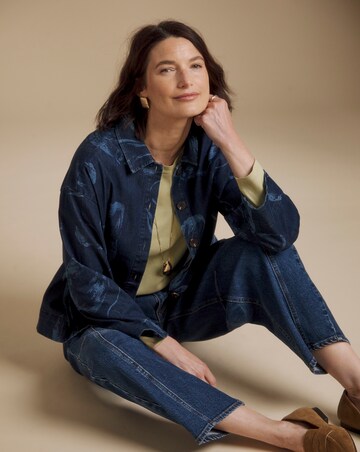 Julipa Printed Denim Jacket