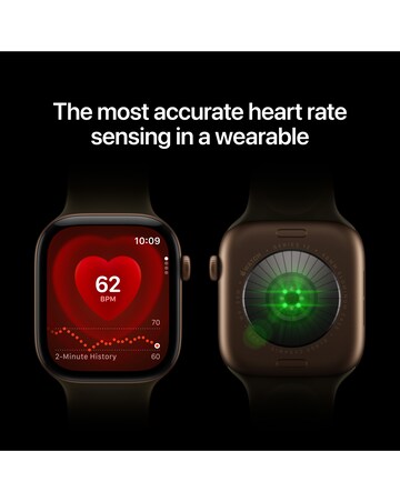 Apple Watch Series 12 GPS 46mm - Black Aluminium/Black Sport Band - M/L