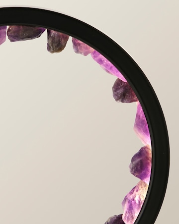 ValueLights Amethyst Crystal Wellness Table Lamp Light