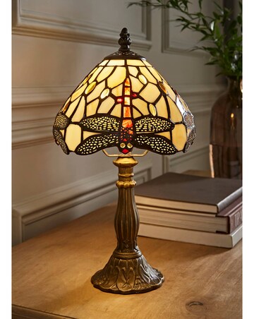 ValueLights Tiffany Dragonfly Table Lamp