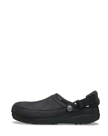 Crocs Classic Crafted Vegan Suede Clog - Black