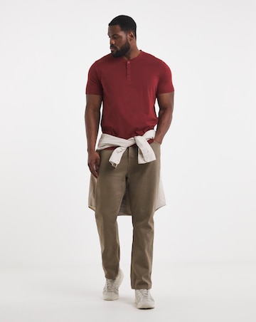 Grandad T-Shirt Long Length-Port
