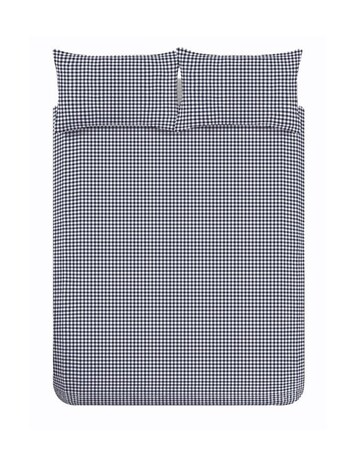Catherine Lansfield Bamford Gingham Check Duvet Cover Set