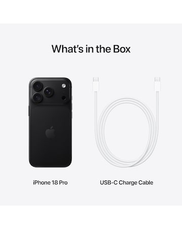 Apple iPhone 18 Pro 512GB - Black