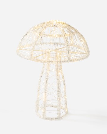 Pre-Lit 32cm Mushroom Indoor Outdoor Light