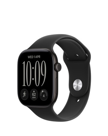 Apple Watch Series 12 GPS 46mm - Black Aluminium/Black Sport Band - M/L