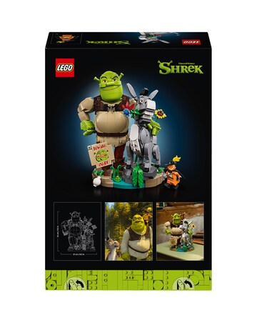 LEGO Shrek Donkey & Puss in Boots Model