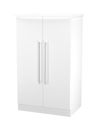 Osprey Ready Assembled 2 Door Midi Wardrobe - Kids