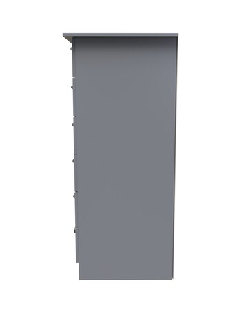 Eider Ready Assembled 1 Door 5 Drawer Kids Wardrobe - Kids