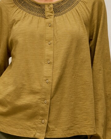 White Stuff Suzie Shirred Top