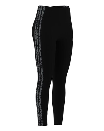 adidas 3 Stripe Leopard Print Legging