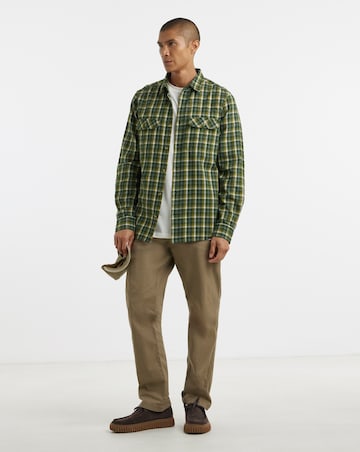 Long Sleeve Check Flannel Shirt