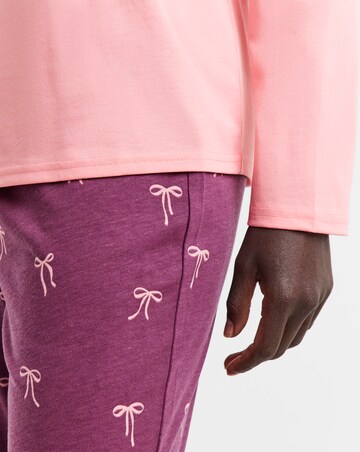 Julipa Value Bow Print Pyjama Set