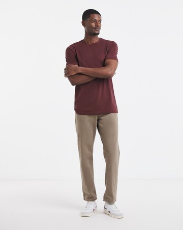 Pure Cotton Crew Neck T-Shirt Long