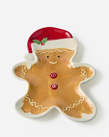 Ceramic Gingerbread Plate