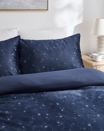 Midnight Sky Velvet Duvet Cover Set