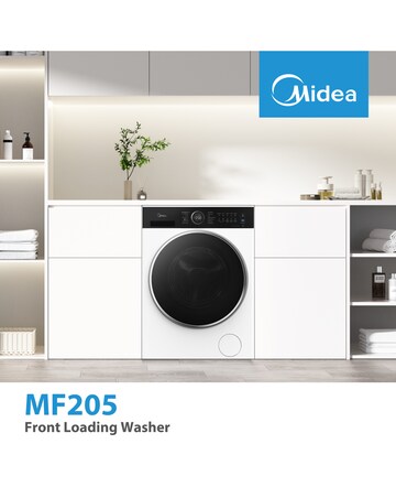 Midea 10kg Washing Machine - White + Installation