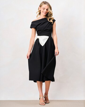 Hope & Ivy The Natalie Bow Dress