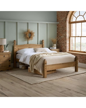 Corona Pine Bed Frame
