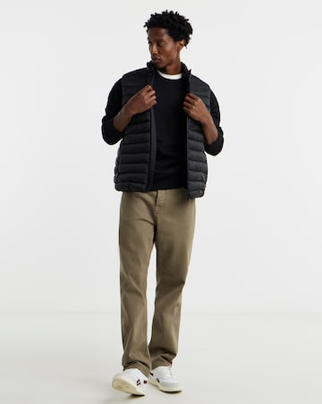 Black Lightweight Padded Gilet