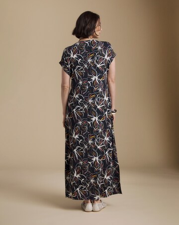 Julipa Petite Cap Sleeve Midi Dress