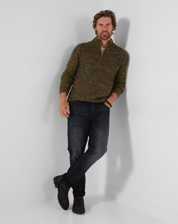Joe Browns Anchor Funnel Neck Jumper - Green
