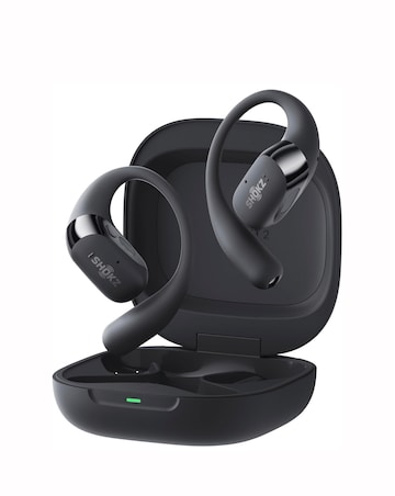 Shokz OpenFit 2+ True Wireless Open Ear Headphones Black
