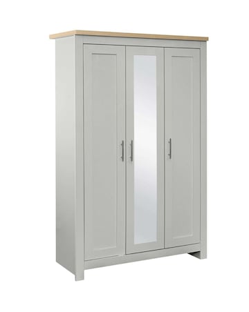 Highgate 3 Door Wardrobe With Mirror