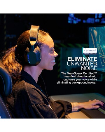 JLab Nightfall Gaming Wired Headset - Black