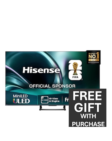 Hisense 50U7QTUK 50in Mini-LED 4K Ultra HD HDR Smart TV