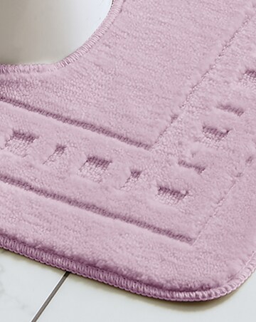 Catherine Lansfield Armoni Bath and Pedestal Mat Set