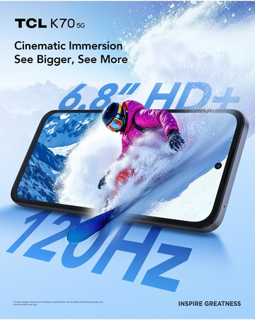 TCL K70 5G 128GB - Midnight Black