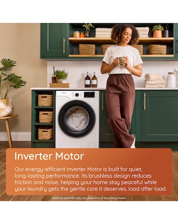 Hotpoint HBD 8680 ANTI STAIN UK 8+6kg- White + Installation