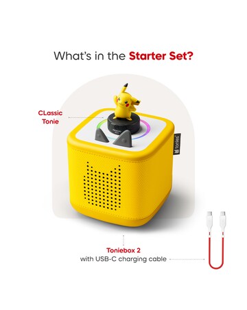 Toniebox 2 Lightning Yellow Starter Set Pikachu
