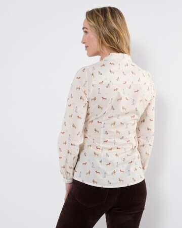 Joe Browns Button Through Dog Print Shirt