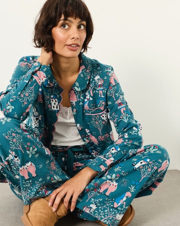 FatFace V&A Magical Garden Pyjama Set