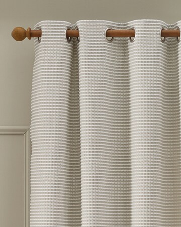 Catherine Lansfield Stab Stitch Curtains