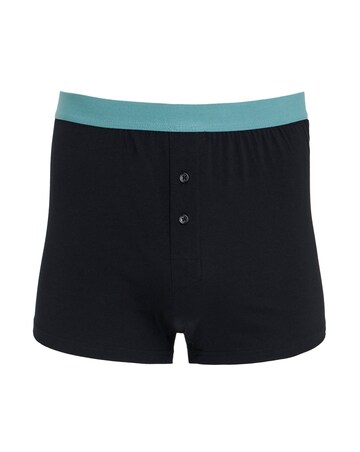 5 Pack Contrast Waist Loose Boxers
