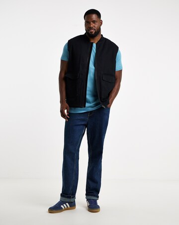 5 Pack Crew Neck T-Shirts Extra Long
