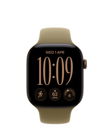 Apple Watch Series 12 GPS + Cellular 46mm - Bronze Aluminium/Olive Sport - M/L