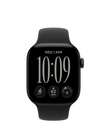 Apple Watch Series 12 GPS 42mm - Black Aluminium/Black Sport Band - M/L