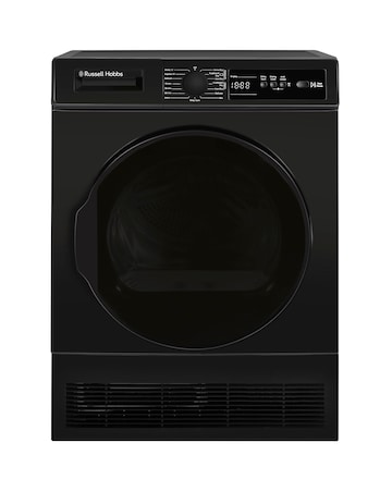 Russell Hobbs RH8CTD111B 8kg Condenser Tumble Dryer Black + Install