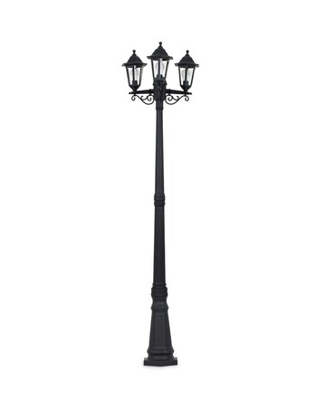 ValueLights Mayfair 2.2m IP44 Wired Outdoor Lamp Post Lights - Bulbs Included