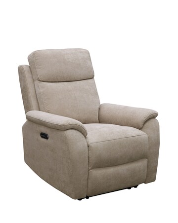Aspire Kingsmere Fabric Power Recliner Armchair